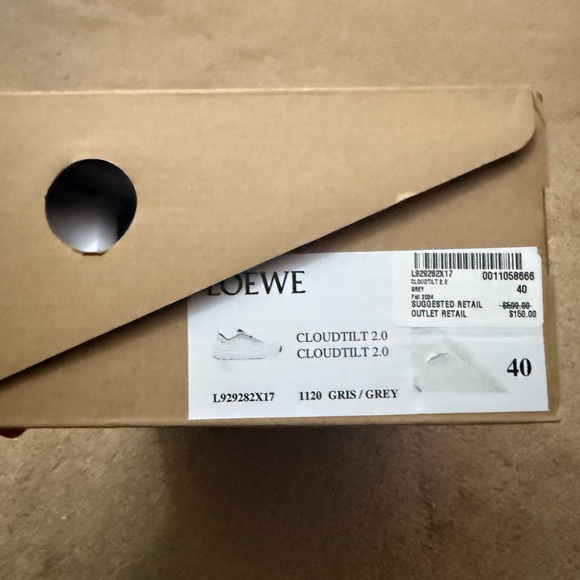 Loewe Women's Grey Sneakers - Picture 7 of 7